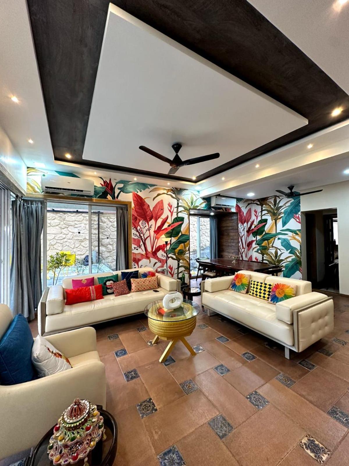 Tropical Villa II 4 Bhk II Lonavala II 1 Mountain View II 2 Private Pool II 3 Big Terrace 외부 사진