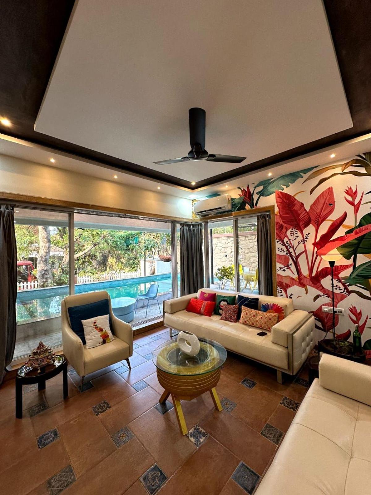 Tropical Villa II 4 Bhk II Lonavala II 1 Mountain View II 2 Private Pool II 3 Big Terrace 외부 사진