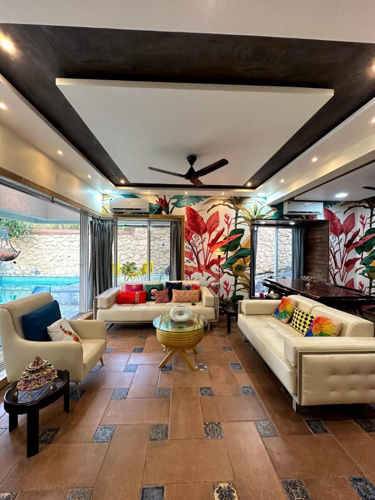 Tropical Villa II 4 Bhk II Lonavala II 1 Mountain View II 2 Private Pool II 3 Big Terrace 외부 사진